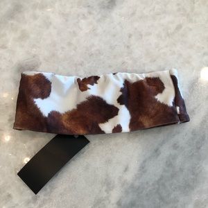 Nasty Gal Bandeau Swim Top